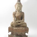 582 8396 Träskulptur